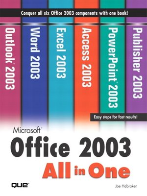Microsoft Office 2003 All-in-One - ebook